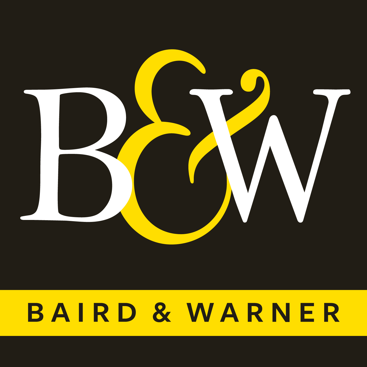 Baird and Warner BW logo